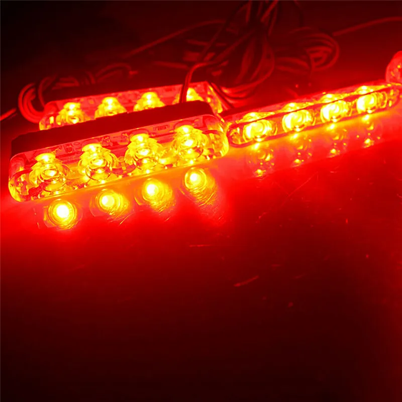 16LED стробоскопы для авто стробоскоп светильник для автомобиля Грузовик аварийный светильник мигающий пожарный светильник s стробоскоп мигающий светильник тире полицейский светильник