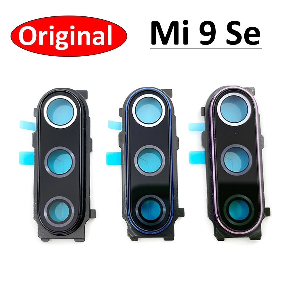 Стеклянная рамка для объектива задней камеры Xiaomi Mi 9 Se 100% оригинал | Мобильные