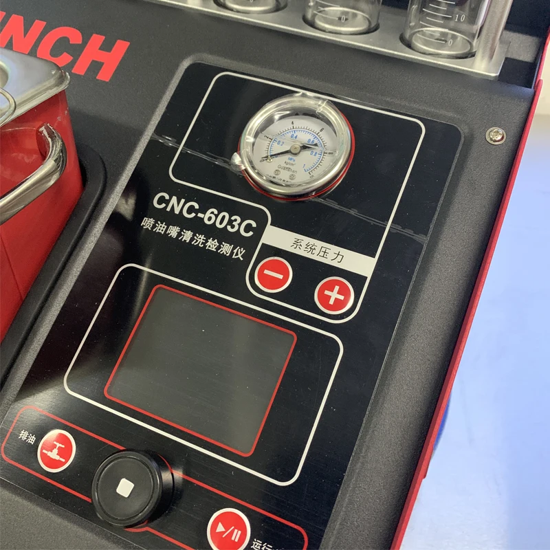 110 В Lauch CNC-603A тестер топливного инжектора аппарат для очистки испытательное