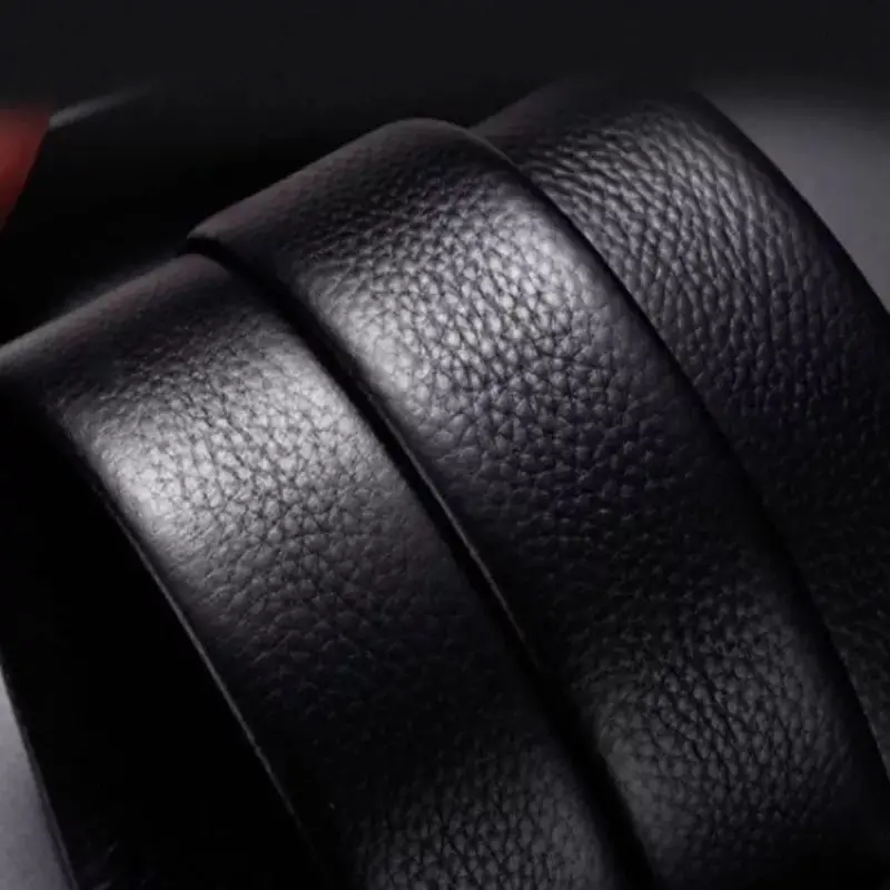 

PD-012 New Luxury Vintage Designer L Belt Automatic Buckle Men High Quality Men And Women Real Leather Dress Belt Jeans Belt