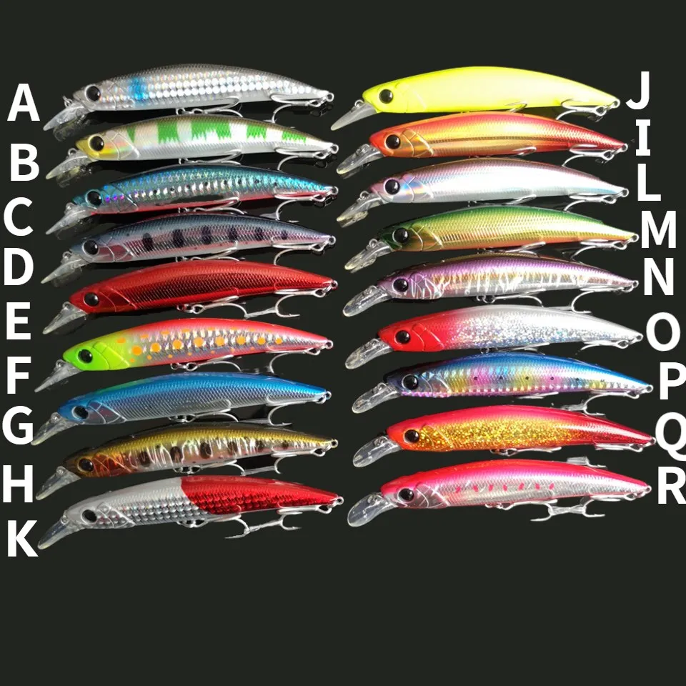 Tsurinoya 4pcs DW77 110mm 22g Fishing Lure Sinking Minnow Wobblers Hard Bait Topwater Jerkbait Swimbait | Спорт и развлечения