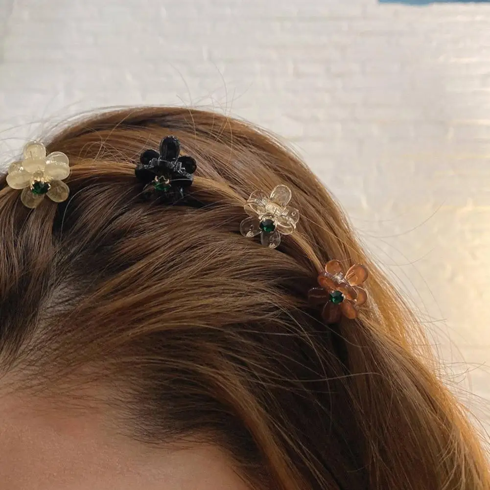 4 шт. заколки для волос с цветами |