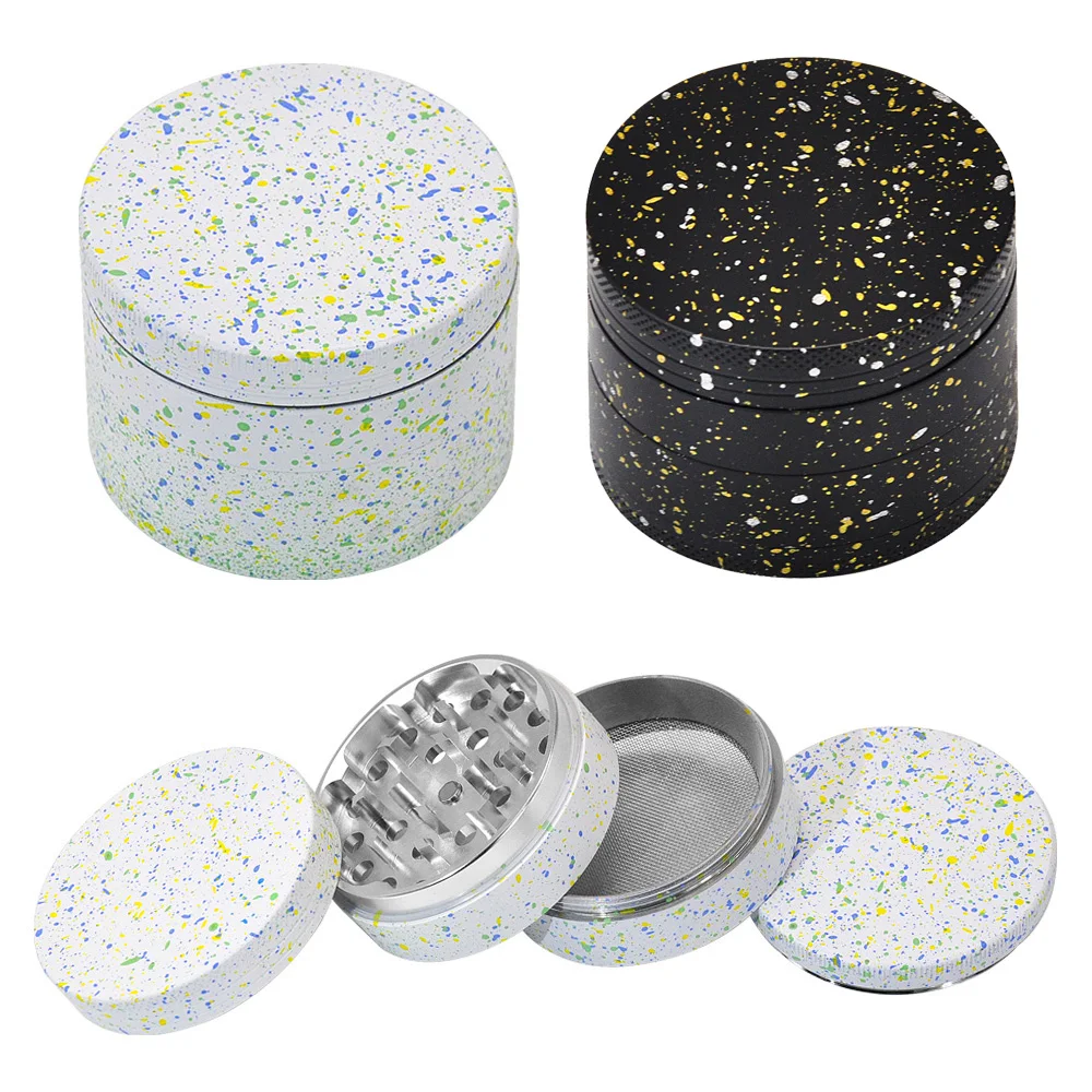 

GORDON Gypsophila Style Aluminum Herb Grinder 63MM Shiny 4Piece Refresh Metal Tobacco Grinders Weed Miller Smoking Accessories