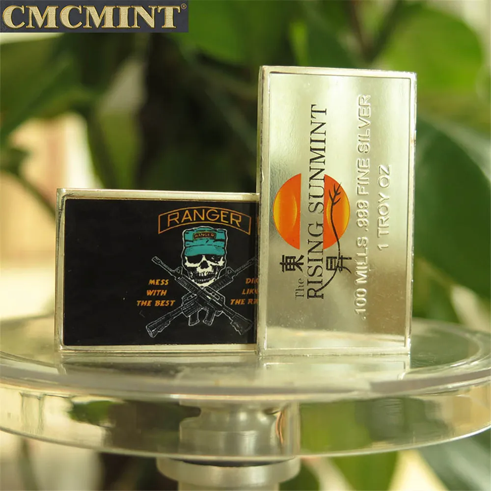 B74 2021 вызов золотые евро 100 серебряные мельницы. 999 рейнджер бар - купить по