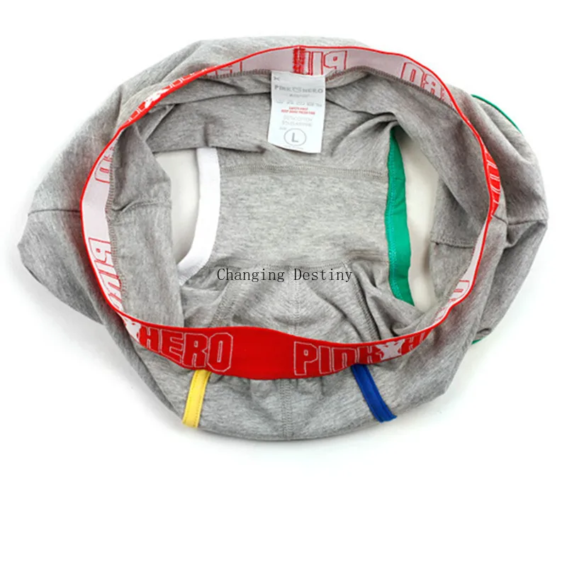 M XXL мужские хлопковые разноцветные трусы боксеры на талии и бедрах мужское