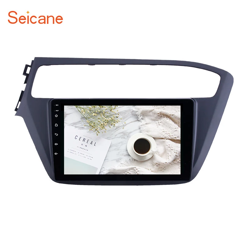 Автомагнитола Seicane 2DIN Android 8 1 9 дюймов для Hyundai i20 2018 2019 с левым рулем стерео GPS