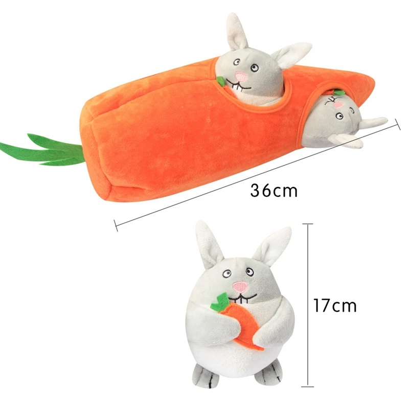 

Cat Scratcher Lounge Collapsible Cardboard Scratcher Toy & Farm Friends Cave, Interactive Squeaky Hide and Seek Plush