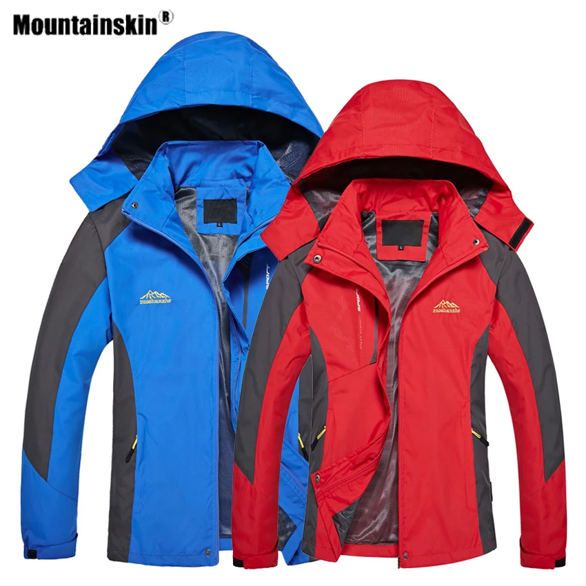 Куртка Mountainskin тонкая для мужчин и женщин ветровка спорта на открытом воздухе