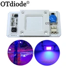 Новинка 2019 50 Вт светодиодный черный светильник УФ-лампа чип 365 нм 395 нм ультрафиолетовое лечение металлоискатель кварцевый флэш-светильник бактерицидное дезинфицирующее средство