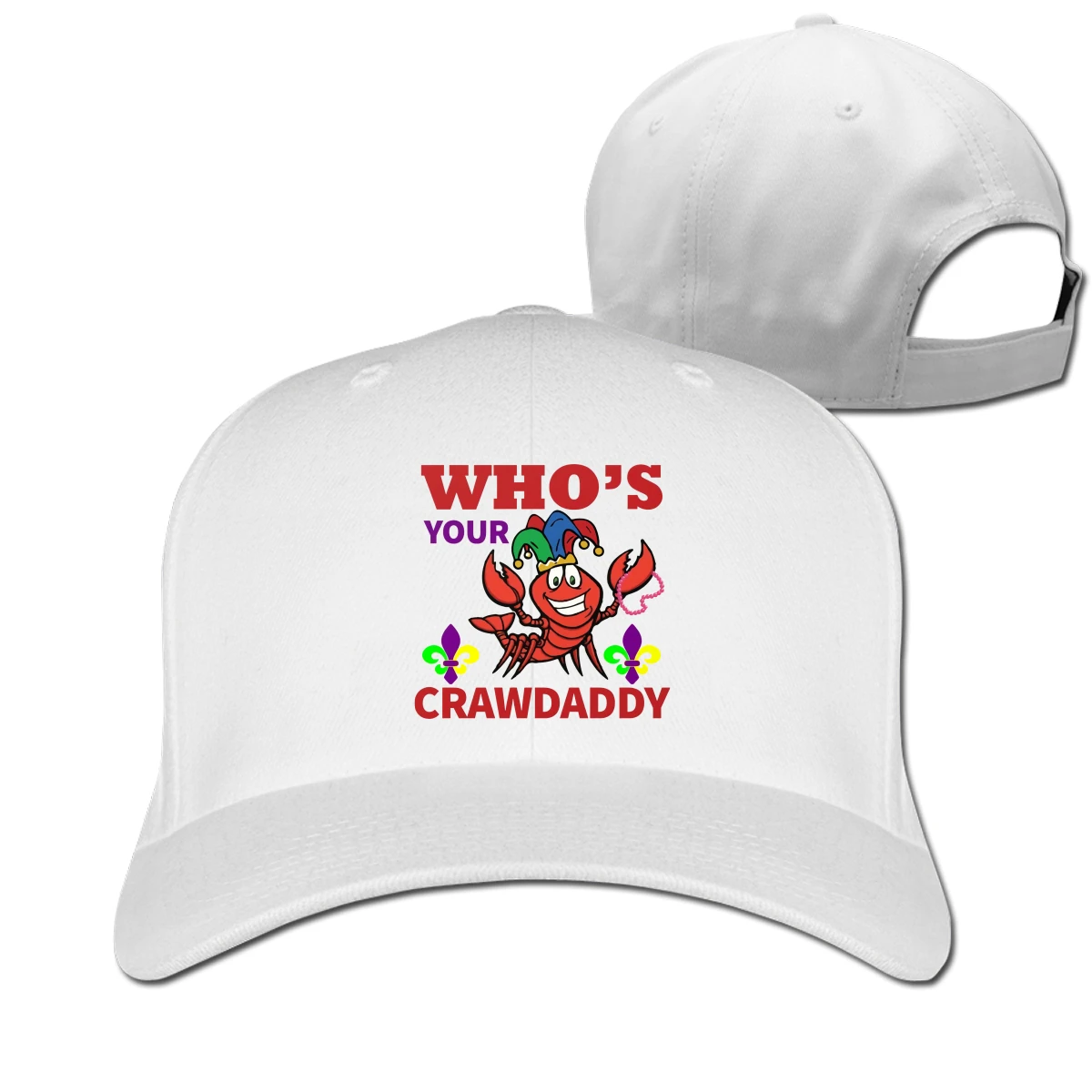 

Who's Your Crawdaddy men women's Fashionable breathable Sun Caps