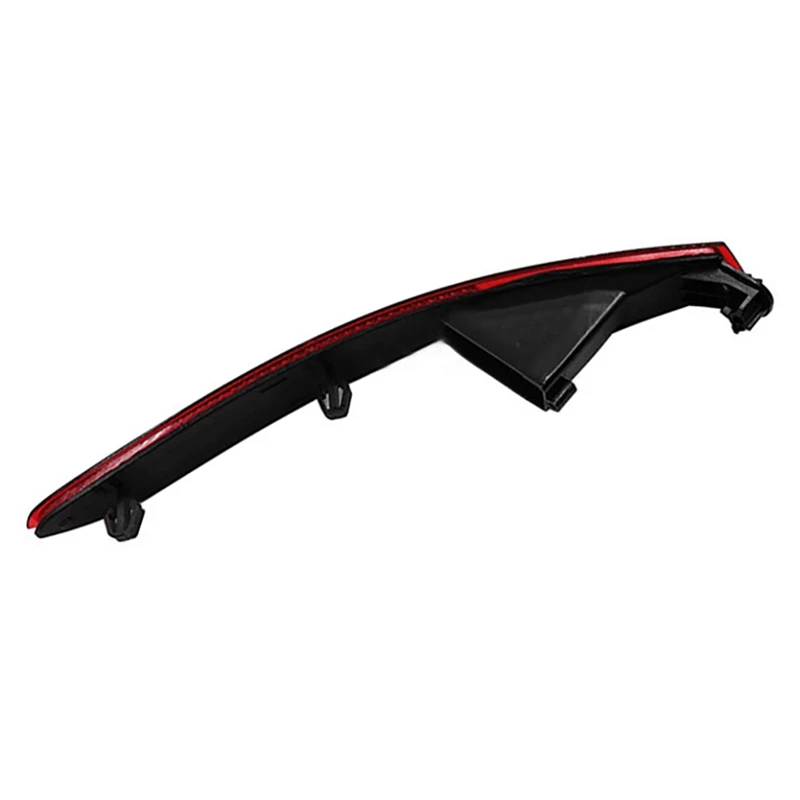 

Car Red Rear Bumper Light Reflector Tail Lamp Warning Light Reflector Fog Lamp for Touareg 2016 2017 2018 Long