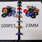 Новый матовый пластиковый бампер с эффектом зажимное кольцо 100PCS23MM гриб для всех ноутбуков с матовой поверхностью кнопка 