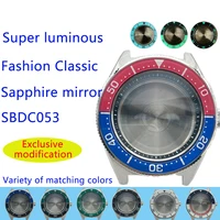 for seiko watch case modified watch accessories nh35nh364r6r double sapphire professional diver watch stainless steel case