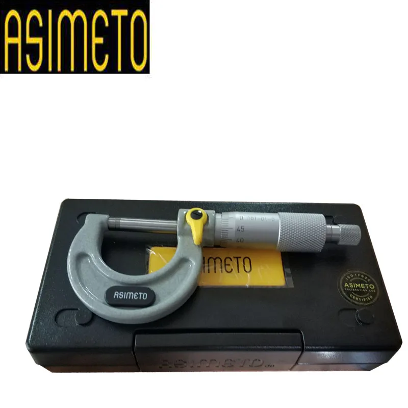 ASIMETO диапазон измерения метрический 100-125 мм градация 0 001 101-05-2 дюйма 4-5 &quot101-05-3