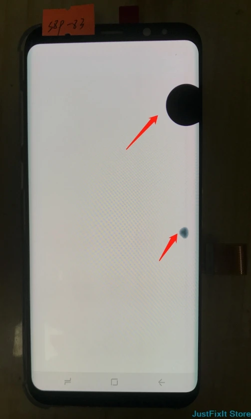 Для Samsung Galaxy S8 plus G955fd G955F ЖК дисплей с сенсорным экраном дигитайзер дефектный
