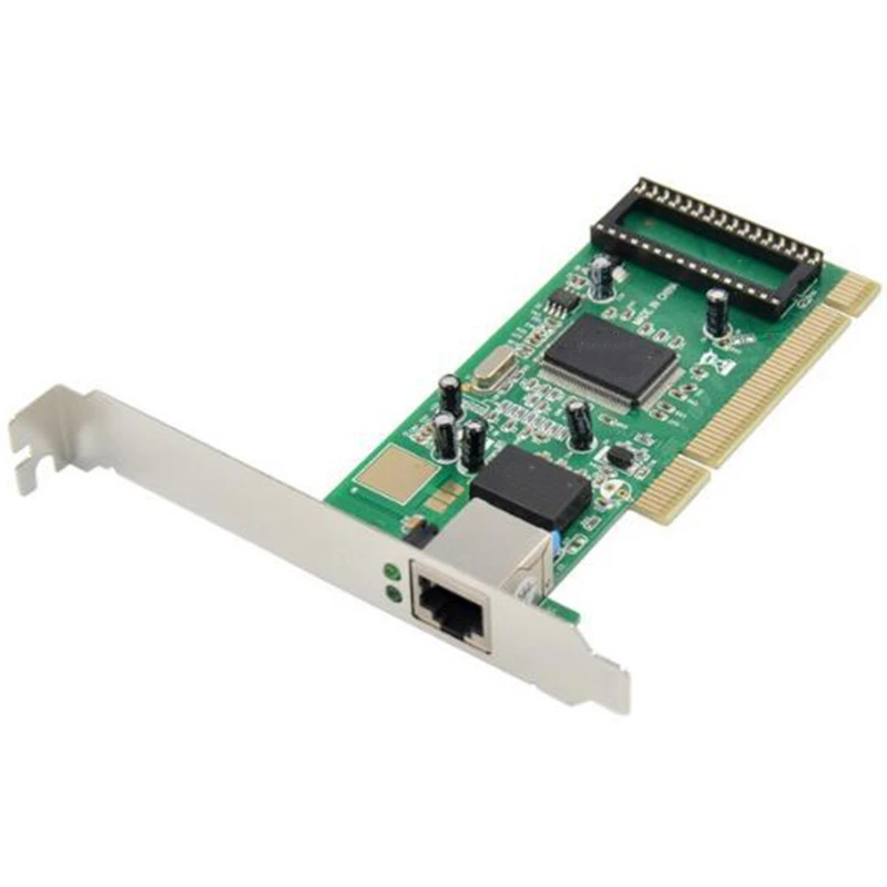 PCI Gigabit Ethernet 10/100 мбит/с сетевой адаптер карта RTL8169SC чип с поддержкой Windows 10 и Linux |