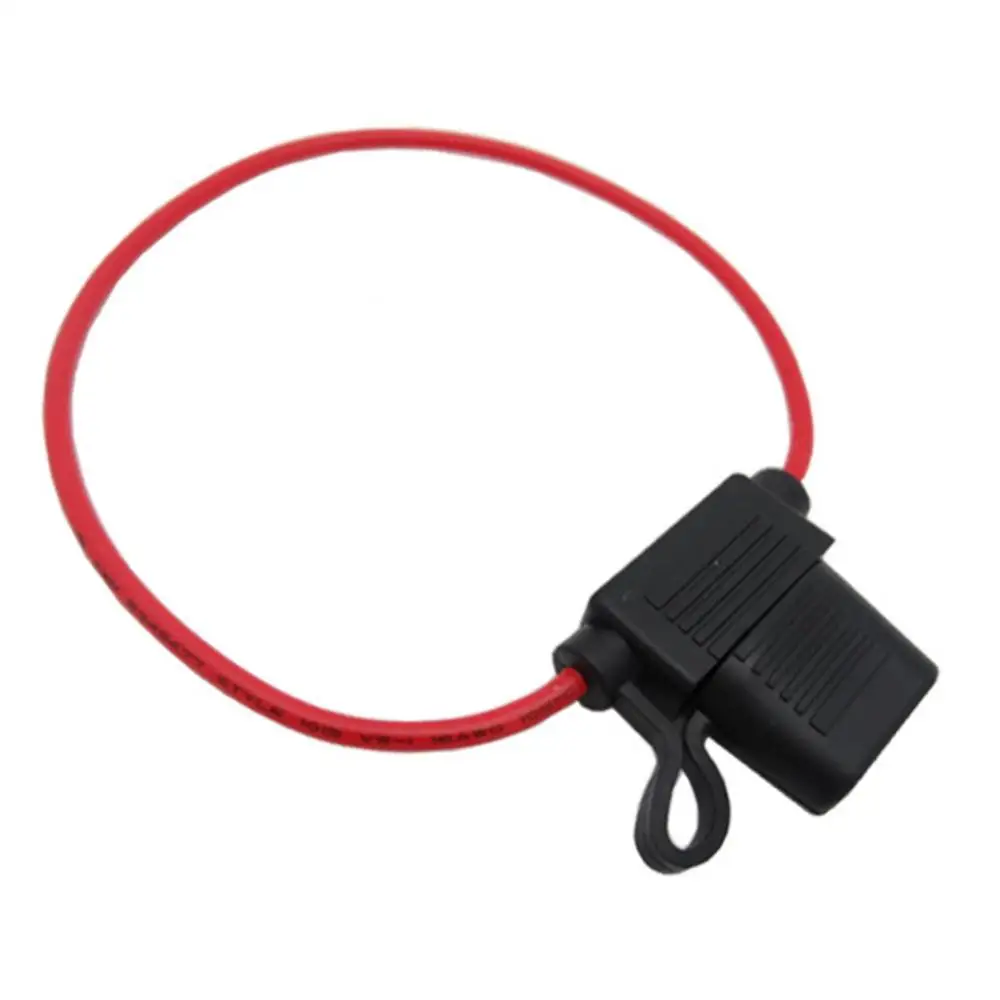 

Waterproof Car Auto Vehicle PVC Safety Fuse Holder Case Fuseholder with Wire