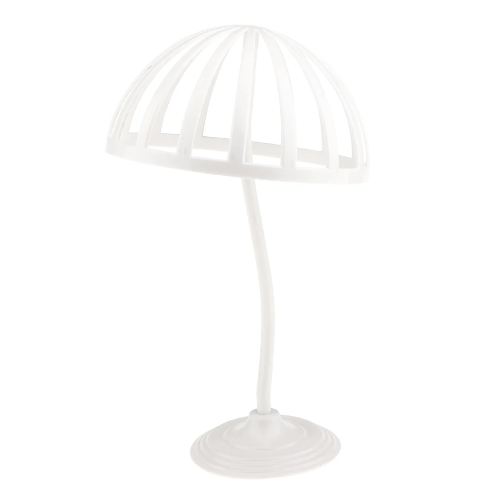 Белый черный пластиковый держатель для волос парики на шляпы Бейсбол Спортивная