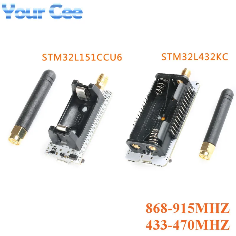 Макетная плата SX1276 беспроводной трансивер LoRaWAN модуль STM32L432KC STM32L151CCU6 433 470 868 915 МГц
