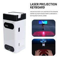 new gaming bluetooth virtual laser keyboard wireless projection with mouse function fingerboard suitable for pc phone pad laptop
