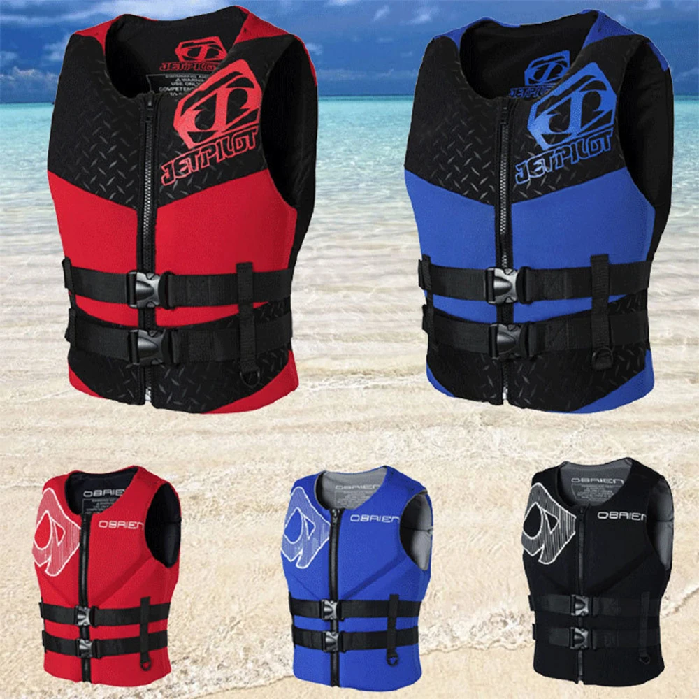 

Universal Outdoor Swimming Boating Skiing Driving Vest Survival Suit Neoprene Profession Life Jacket for Swimming Floating Cloth