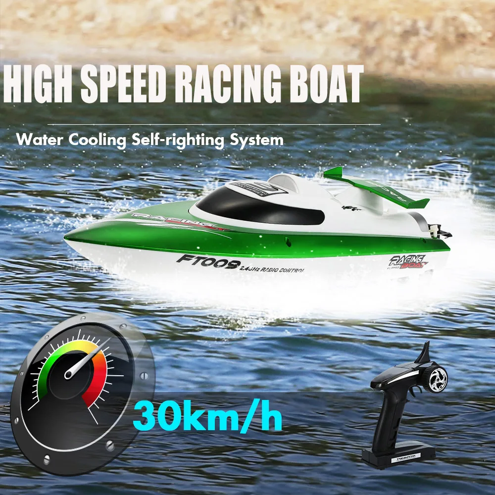 радиоуправляемая лодка ft009 24g 4ch в