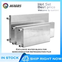 aluminum water cooling block cpu radiator high tech semiconductor chip 80160 80250mm 125250mm