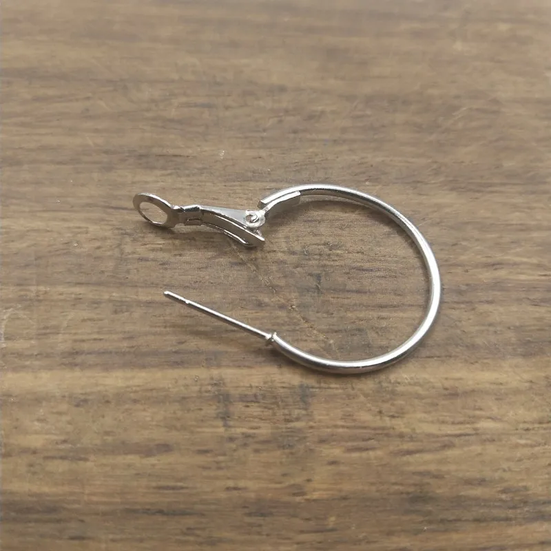 Новинка 20 шт. фурнитура для сережек сделай сам застежки крючки самостоятельного