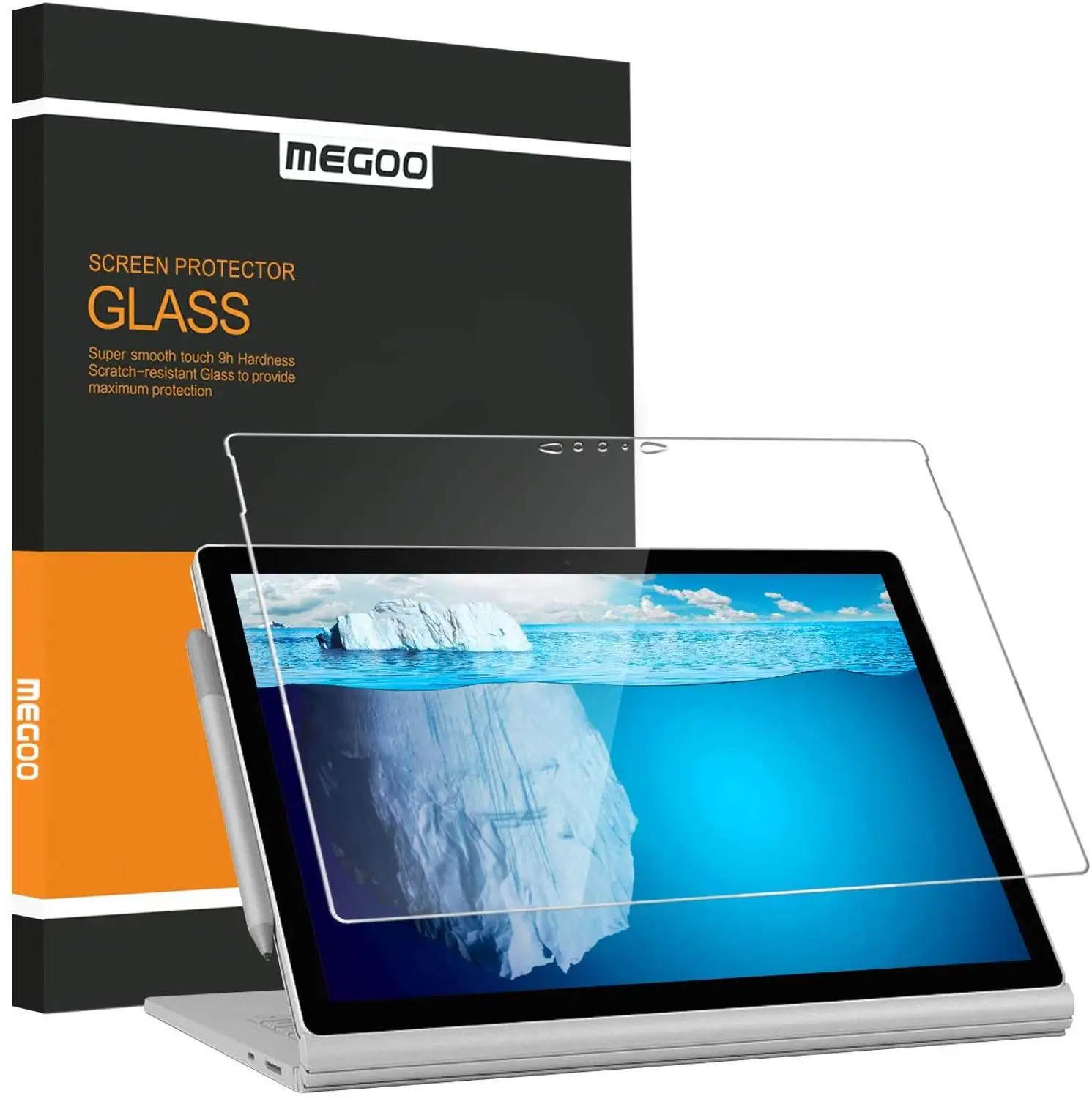 MEGOO Surface Book 2 1" протектор экрана из закаленного стекла совместимый для microsoft Surface Book 2 15 дюймов