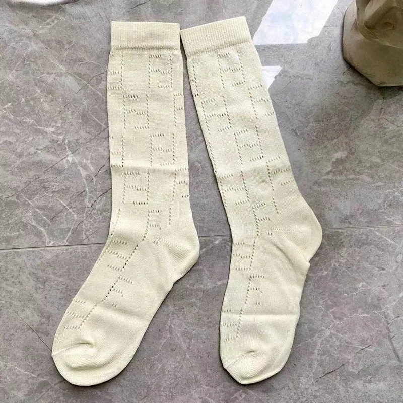 

Fashion Sexy Summer Hollow Long Cotton Luxury Stocking Over Knee Stocking Women Spring Knee High Thigh Knitted Stockings