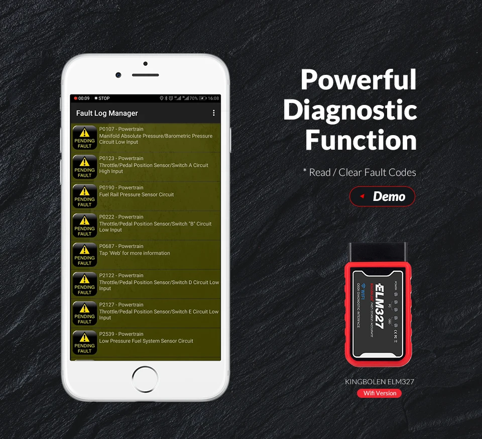 OBD2 ELM327 V1 5 Bluetooth Wifi PIC18F25K80 чип для IOS Android ПК Россия Бесплатная доставка OBDII