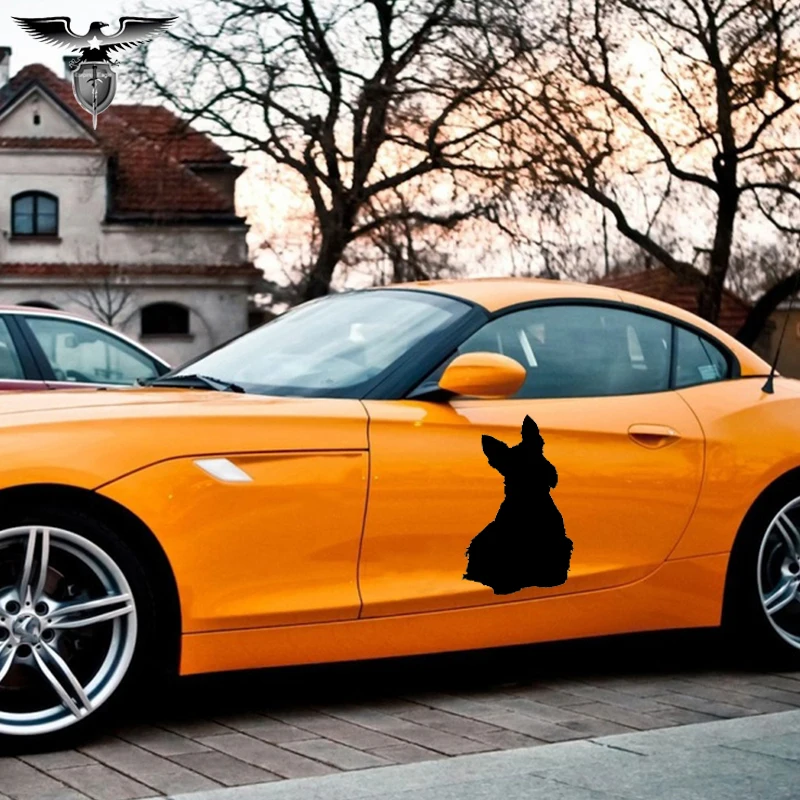 EmpireYing 3 Size 8 Colors Scottish Terrier Cute Pet Animal Model Dog Car Sticker Truck Window Bumper SUV Door Kayak Vinyl Decal |