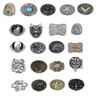 1 шт., Роскошные Металлические пряжки для ремня с орлом и звездой, для мужчин, унисекс, в западном стиле, с пряжкой, ковбойские, ковбойские, паракордовые, с пряжкой