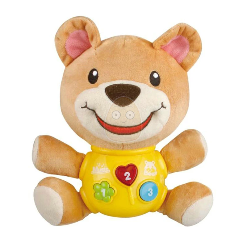 Детские плюшевые куклы музыкальный мигающий светильник спящие удобные животные