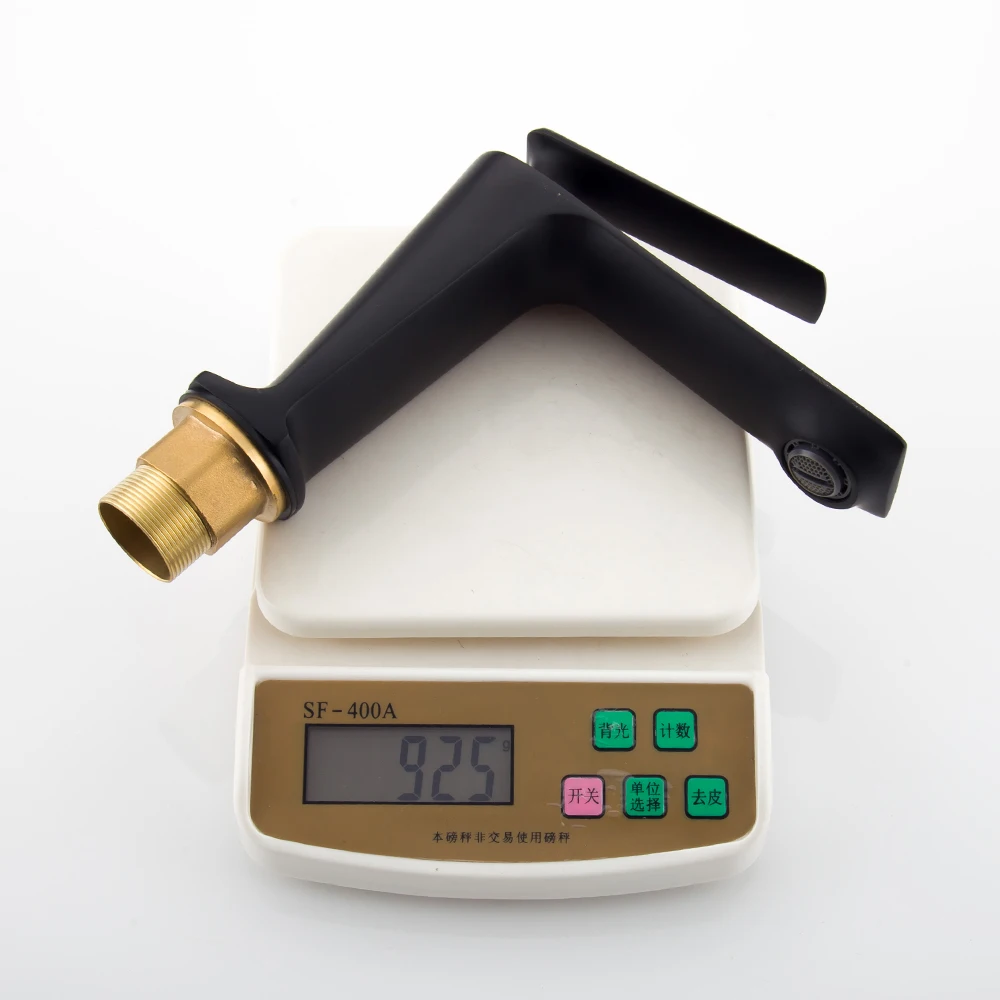 Бесплатная доставка черный кран из нержавеющей стали для раковины в ванной