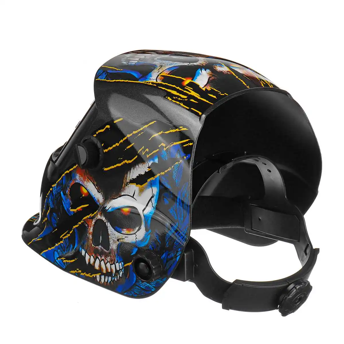 

Efficient Solar Automatic Photoelectric Welding Mask Caps Solar Power Welding Helmets With Adjustable Headband