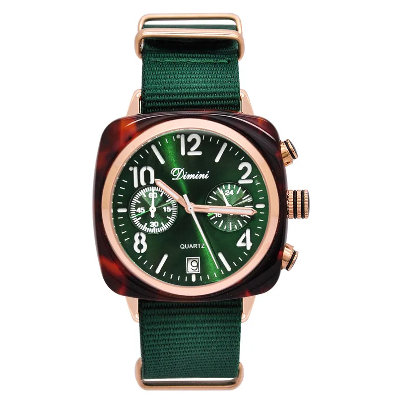 Модные уличные спортивные мужские часы армейские военные холщовые аналоговые