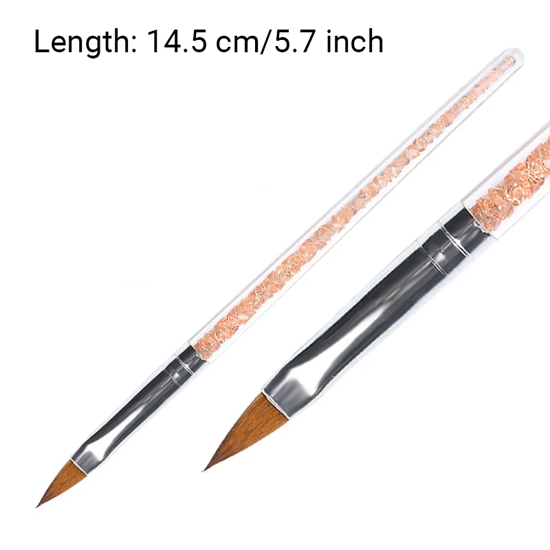 Набор кистей для профессионального маникюра набор стразы кисти акриловых красок