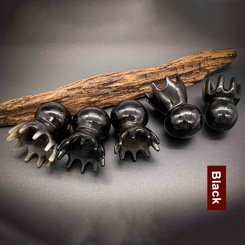 

Head Meridian Scraping Scalp Massage Brush Natural Massage Comb Acupuncture SPA Guasha Therapy Massage Relax