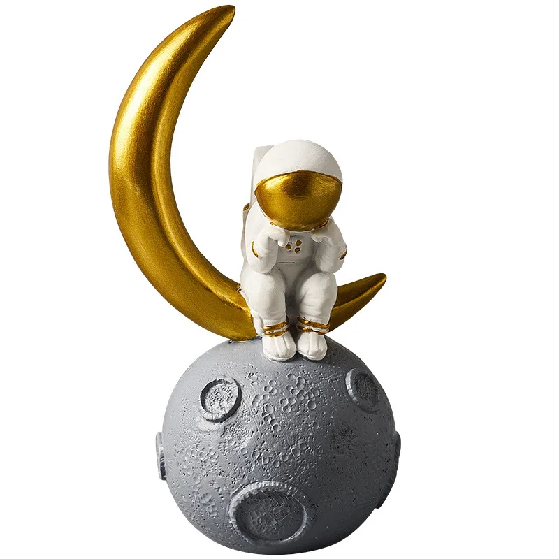 

Creative Ins Children's Room Decorations Mini Astronaut Astronaut Decoration Office Computer Desk Decoration