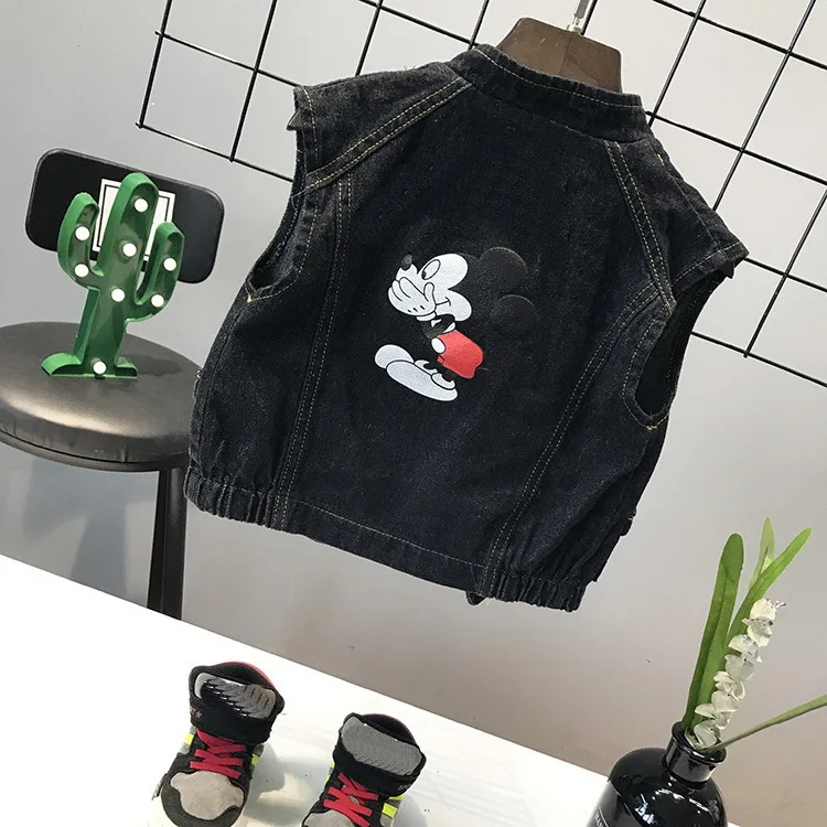 vest Одежда для малышей комплекты детской одежды Осенние комплекты для малышей Детская одежда с длинными рукавами спортивный костюм для мальчиков, ковбойская жилетка+ футболка+ Штаны, костюм из 3 предметов для маленьких мальчиков - Цвет: vest
