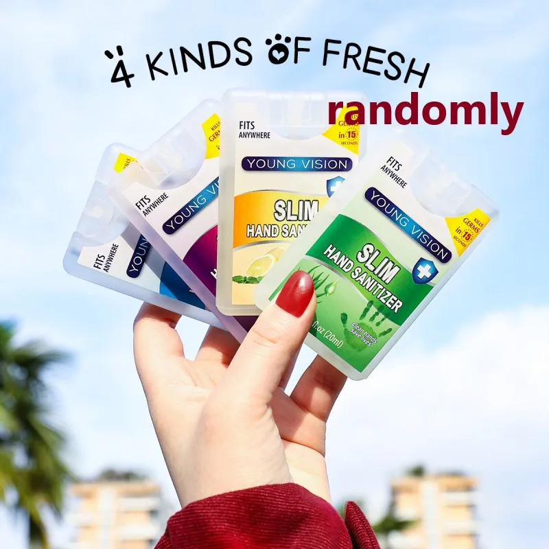 Одноразовое дезинфицирующее средство для рук переносной дорожный антиспиртовой