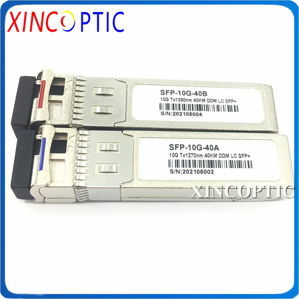 Сильная Совместимость Mini GBIC 40KM 10G WDM BIDI SFP 1270 нм/нм одномодовый одноволоконный