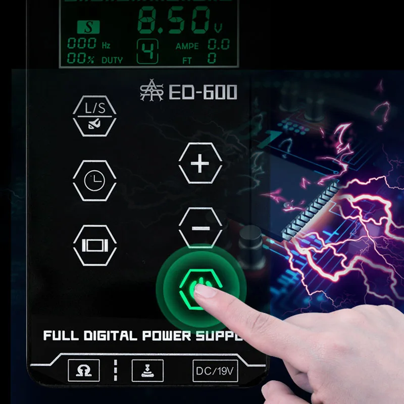 

Smart Digital Tattoo Power Supply TouchScreen LCD Display Transformer SMJGood