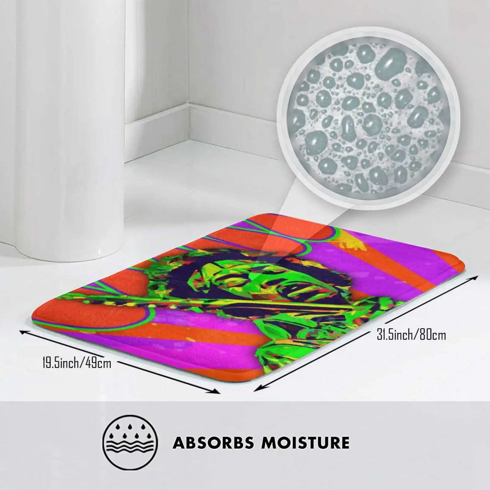 3D товары для дома коврик ковер ног музыка черная жизнь важно крутой милый любовь