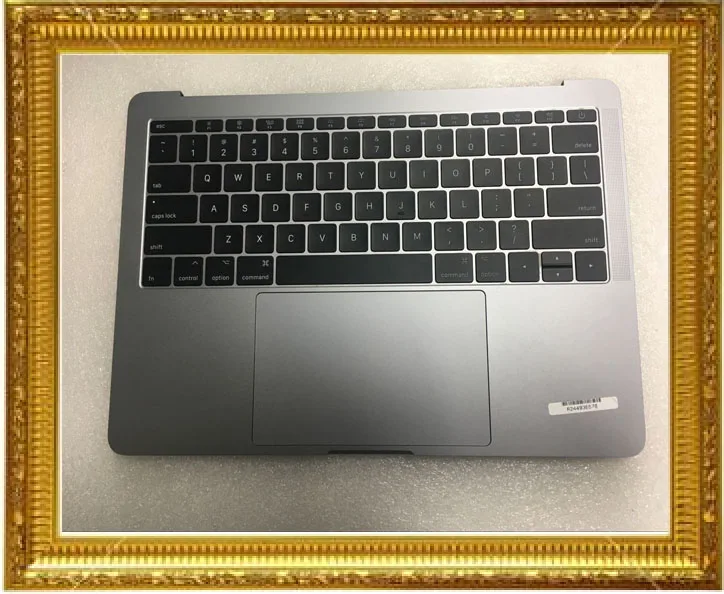 Оригинальный космический серый цвет A1708 Topcase с английской клавиатурой для Macbook Pro