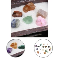 unisex 1 box decorative ore mineral specimen healing stone pendant energy power stone collectible for study