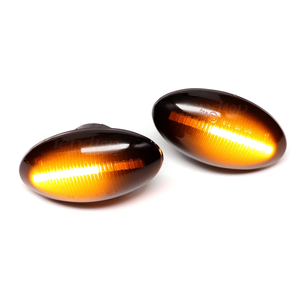 2X светодиодные динамические поворотники последовательные боковые габаритные