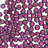 garnet natural brazil purple tooth black loose gemstone beads facted round 5mm for inlaid jewelry making ring diy icnway