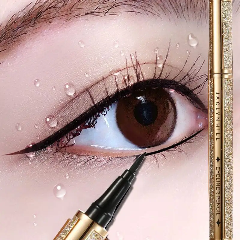 2020 women 1 Pcs Eyeliner Liquid Pen Waterproof Long Lasting Quick Drying Smooth Makeup Beauty matte eyeliner stamp eye pencil |